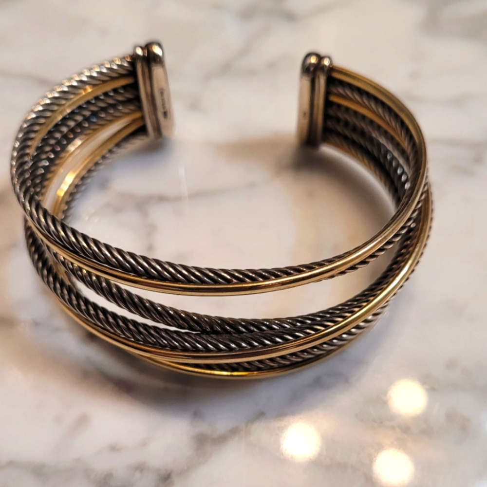 David Yurman Crossover Cuff Bracelet